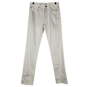 Zara Men's Straight Jeans - Cream